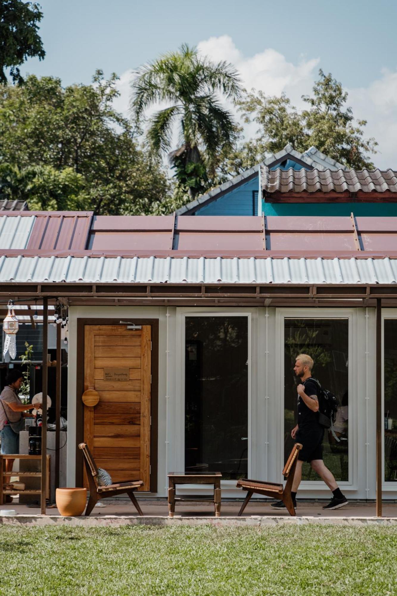 The Yard Hostel เชียงใหม่ ภายนอก รูปภาพ